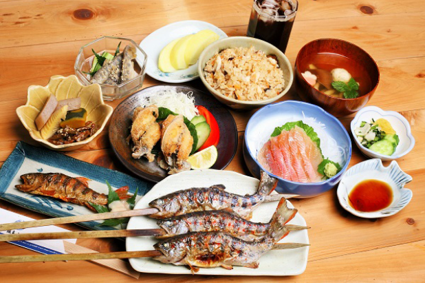 あまごの味わいコースの画像