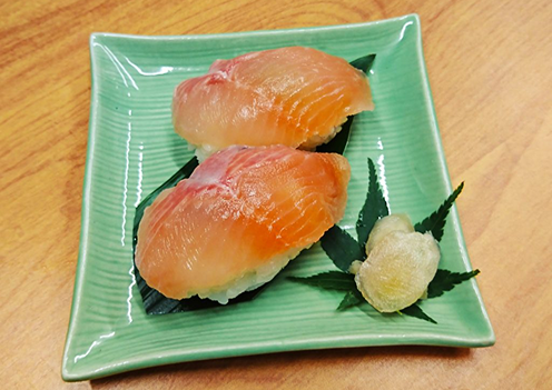あまごの握り寿司の画像