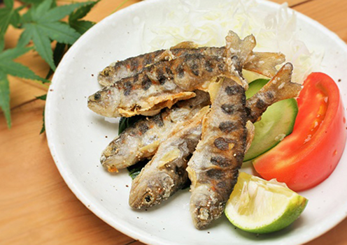 あまご・稚魚の唐揚げの画像