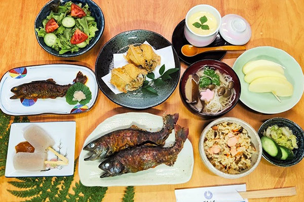 あまごの味わいコースの画像