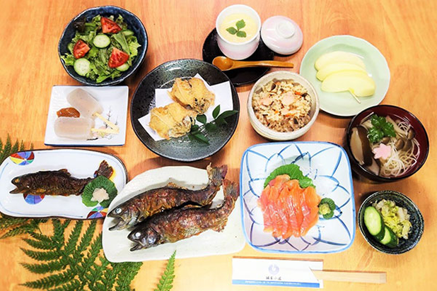 あまごの味わいコースの画像