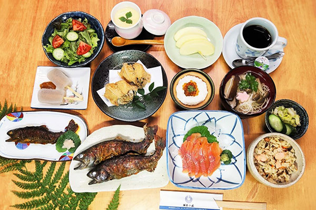 あまごの味わいコースの画像