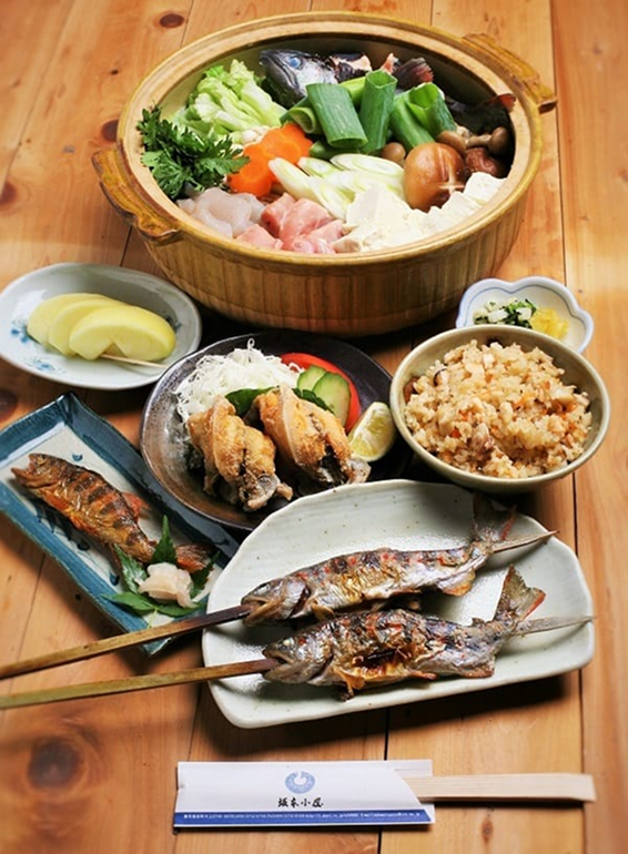 あまごの味わいコースの画像