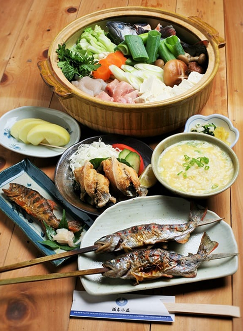 あまごの味わいコースの画像